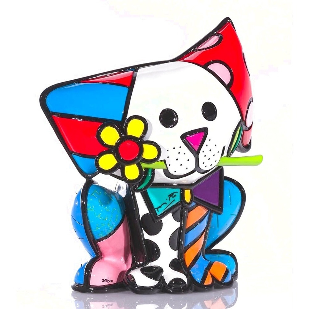 Yellow Flower Romero Britto